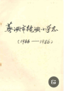 芜湖市镜湖小学志 1966-1986 （芜湖市地方志） 1987年版 pdf电子版下载