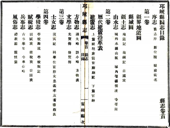 民国邛崃县志 4卷 宁缃纂 刘夐修 民国11年铅印本 PDF下载