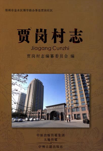 郑州市贾岗村志PDF电子版网盘下载