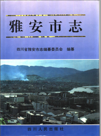 雅安市志PDF电子版网盘下载