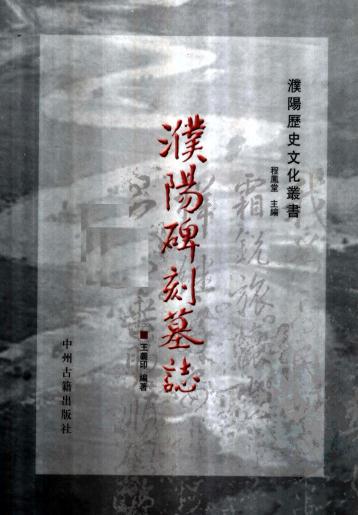 王义印编著:濮阳碑刻墓志 2003版 PDF下载