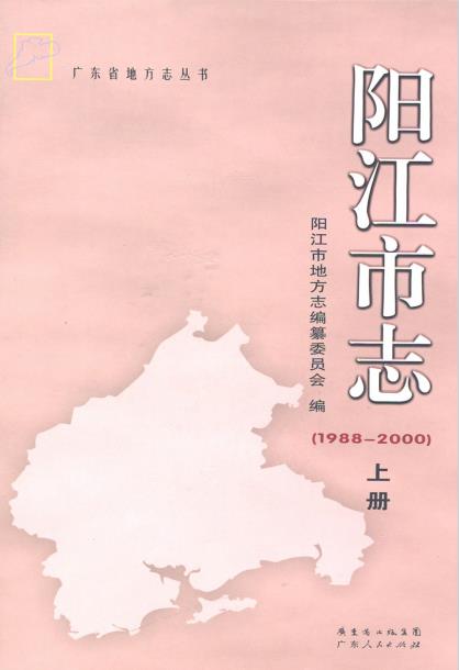 阳江市志(1988-2000)上下册PDF电子版网盘下载