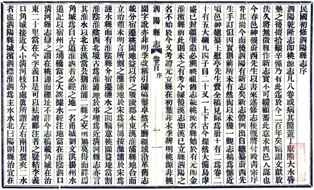 民国第一次修泗阳县志 25卷 张相文纂 李佩恩修 民国15年铅印本 PDF下载