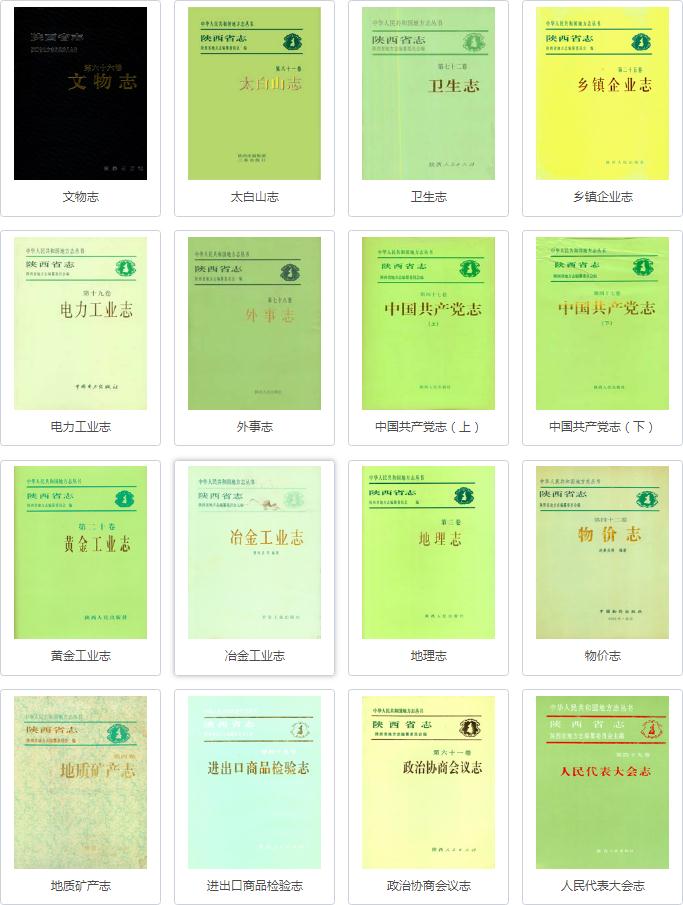 新编陕西省志第一轮（共84册） PDF下载