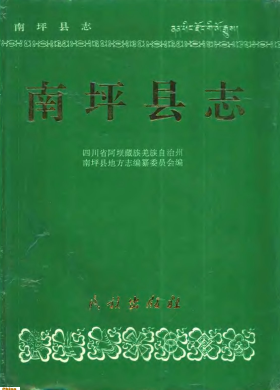 南坪县志PDF电子版网盘下载