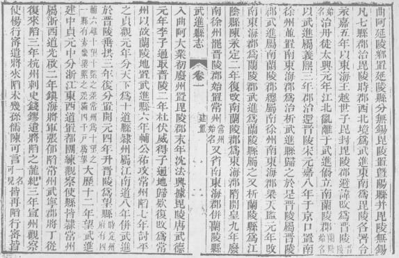 乾隆武进县志 14卷 王祖肃修 虞鸣球纂 乾隆30年刻本 PDF下载