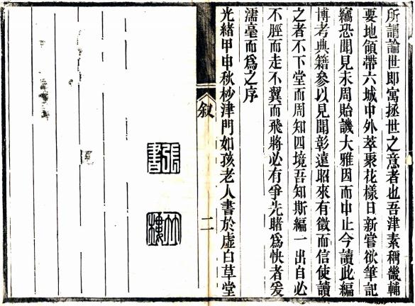光绪津门杂记 三卷 张焘辑 光绪十年刻本 PDF下载