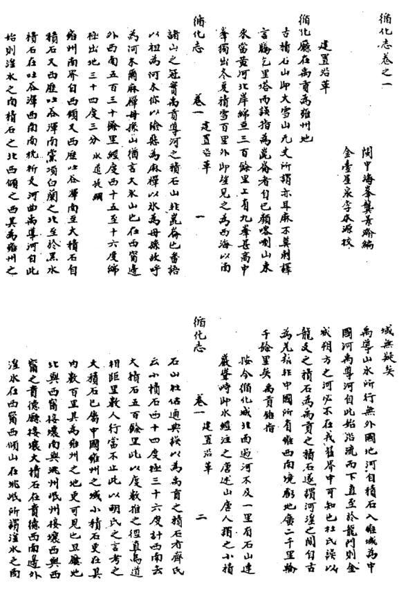 乾隆循化厅志稿 光绪丹噶尔厅志 康熙碾伯所志 民国亹源县风土调查记 民国共和县风土调查记 民国民和县风土调查记 PDF下载