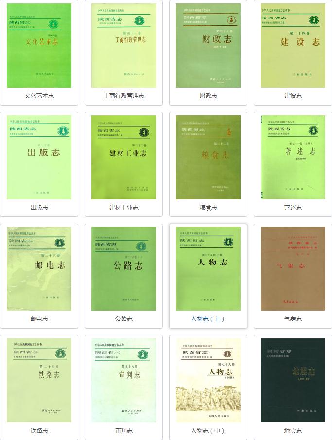 新编陕西省志第一轮（共84册） PDF下载