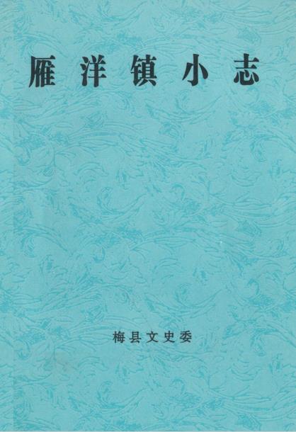 雁洋镇小志PDF电子版网盘下载
