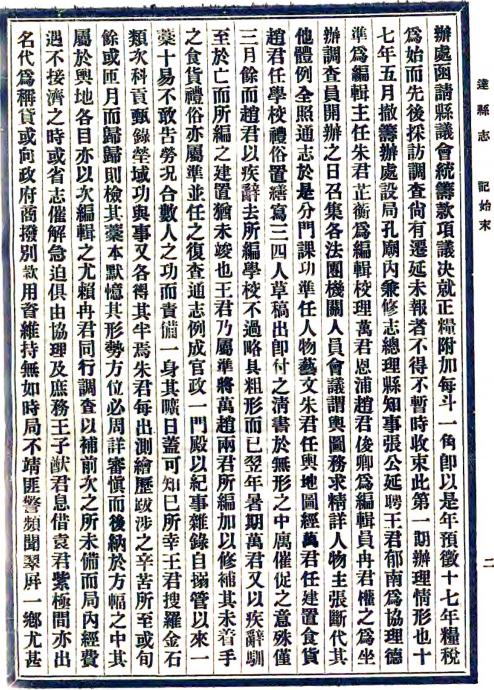 民国达县志 20卷 民国22年刻本 PDF下载