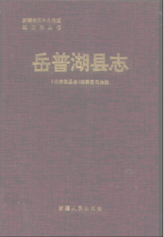 岳普湖县志PDF电子版网盘下载