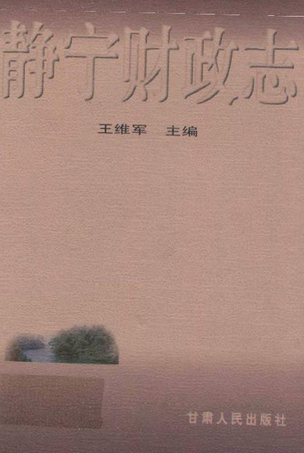 静宁财政志（2001版） PDF下载