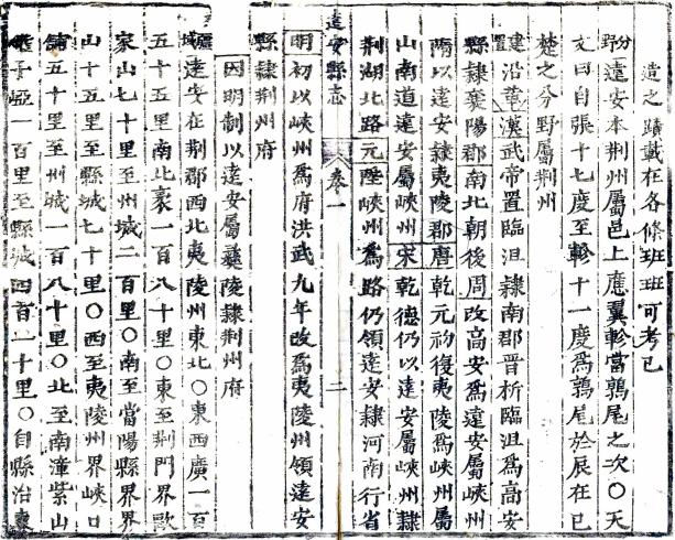 顺治远安县志 8卷 顺治18年刻本 PDF下载