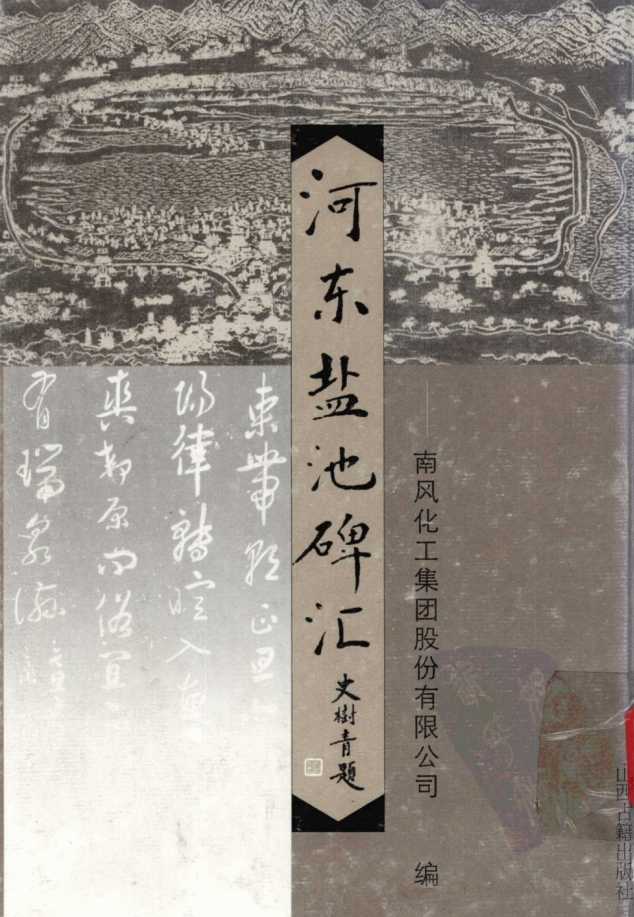 河东盐池碑汇 PDG 下载PDF电子版网盘下载