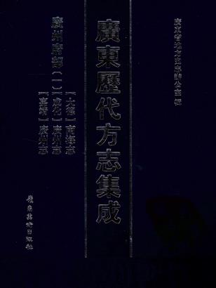 大德南海志 成化广州志 嘉靖广州志PDF电子版网盘下载