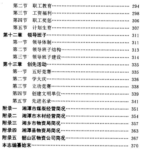 湘潭市物资志（1991版） PDF下载