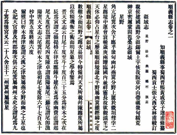 康熙顺义县志（民国铅印本） PDF下载