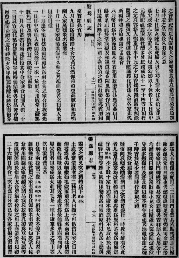 民国犍为县志 嘉庆峨眉县志 宣统峨眉县续志 PDF下载
