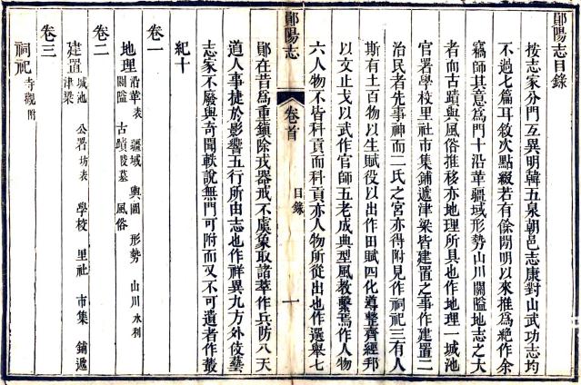 嘉庆郧阳志 10卷 王正常修 谢攀云纂 嘉庆2年刻本 PDF下载