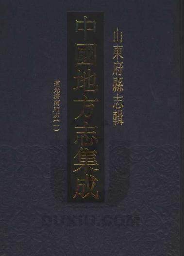 道光济南府志 72卷 王赠芳等修 成瓘纂 道光20年刻本PDF电子版网盘下载