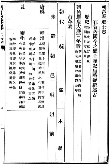 光绪朝邑县乡土志（民国4年版） PDF下载