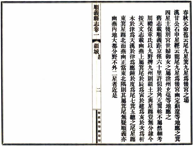 康熙顺义县志（民国铅印本） PDF下载