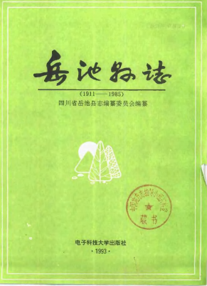 岳池县志PDF电子版网盘下载