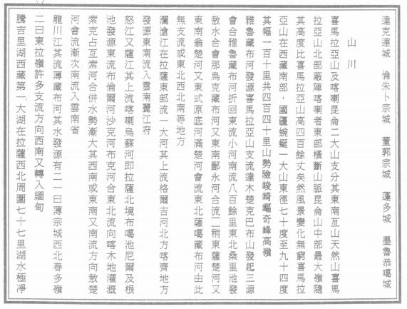 道光拉萨厅志 拉萨厅志补编 日喀则志稿 阿里补志 PDF下载