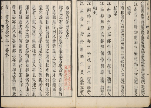 高邮州志 12卷 雍正3年 PDF下载