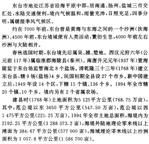 东台市土地志 1998版 PDF下载