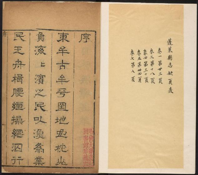 康熙蓬莱县志（8卷） PDF下载
