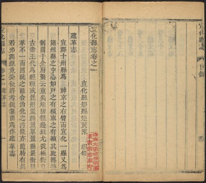 康熙宣化县志 30卷 康熙50年刻本 PDF下载
