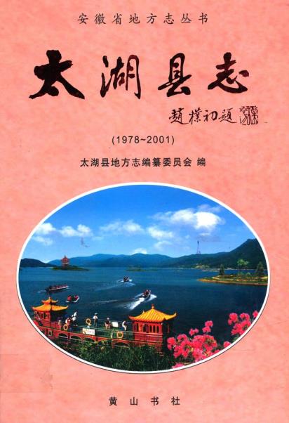 太湖县志（1978-2001）PDF电子版网盘下载