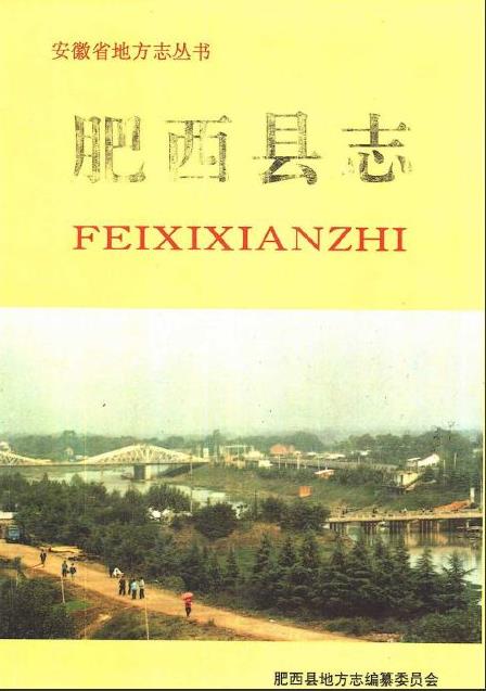 肥西县志PDF电子版网盘下载