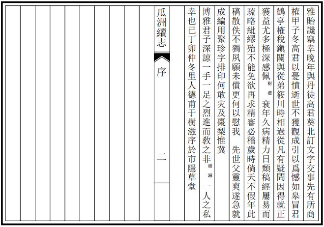 民国瓜洲续志 28卷 民国16年铅印本 PDF下载