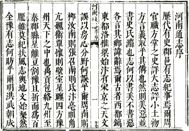 康熙河南通志 50卷 徐化成增修 康熙9年刻本 PDF下载