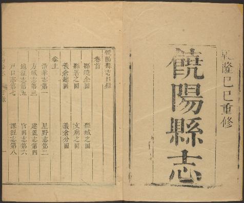 乾隆饶阳县志(2卷 乾隆14年刻本) PDF下载