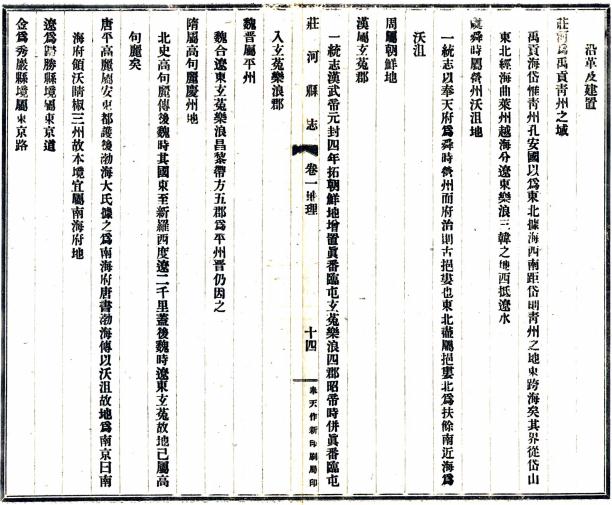 民国庄河县志 12卷 廖彭修 宋抡元纂 民国10年铅印本 PDF下载
