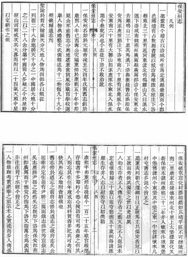 道光保安州志 光绪保安州续志 民国怀安县志 PDF下载