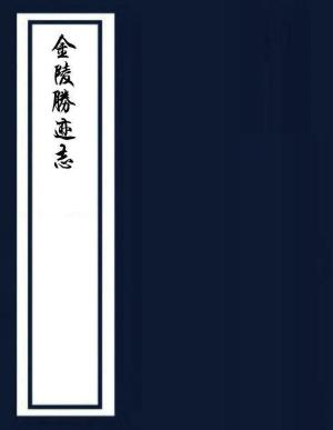 民国金陵胜迹志（胡祥翰辑）PDF电子版网盘下载