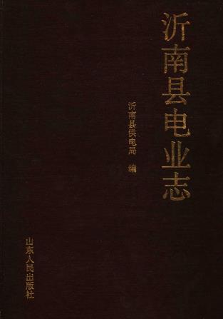 沂南县电业志PDF电子版网盘下载