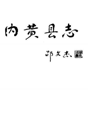 内黄县志(1993版)PDF电子版网盘下载