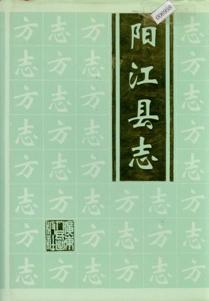 阳江县志(上下册)PDF电子版网盘下载