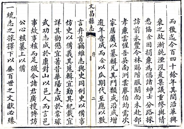 咸丰文昌县志 16卷 张霈 陈起礼修 林燕典纂 咸丰8年刻本 PDF下载
