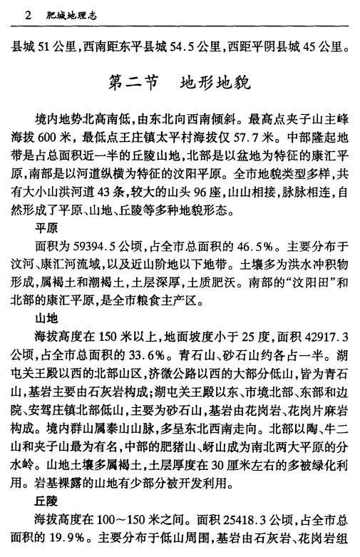 肥城地理志 2002版 PDF下载