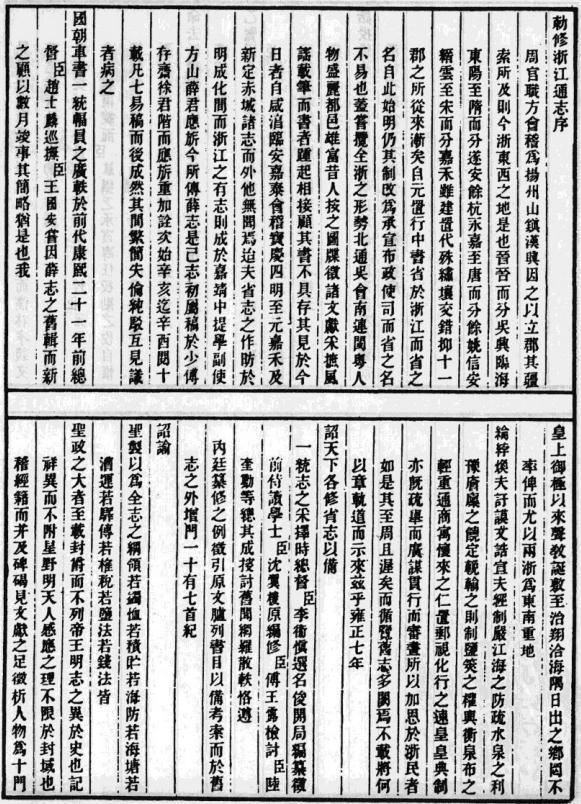 雍正浙江通志 280卷 光绪25年刻本 PDF下载