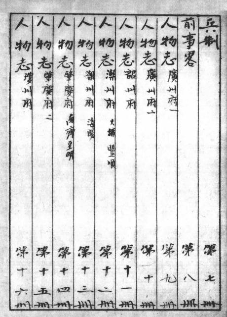 民国续广东通志未成稿不分卷 朱庆澜修 梁鼎芬纂 民国五年修 PDF下载
