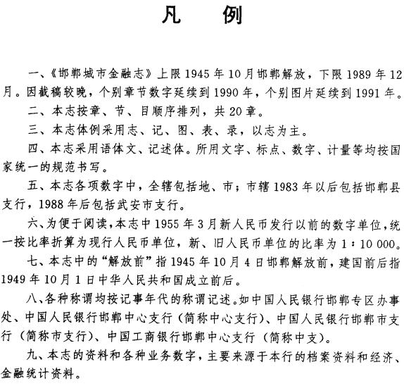 邯郸城市金融志 PDF下载
