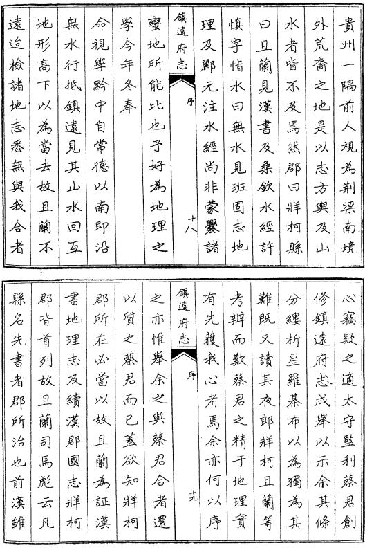 乾隆镇远府志 民国岑巩县志 民国思县志稿 民国炉山物产志稿 PDF下载